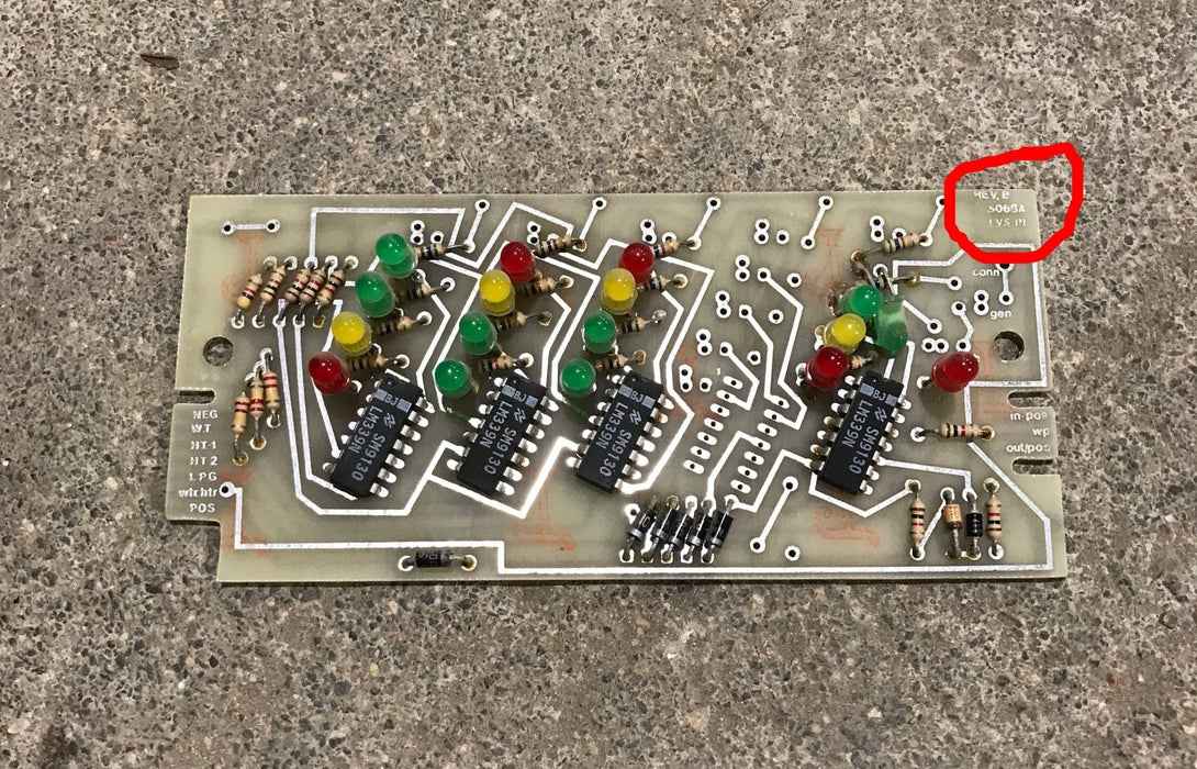 Used Range Hood Fan Circuit Board