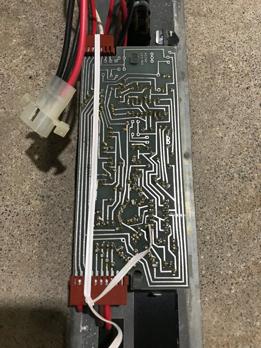 Used Range Hood Fan Front Panel with Circuit Board