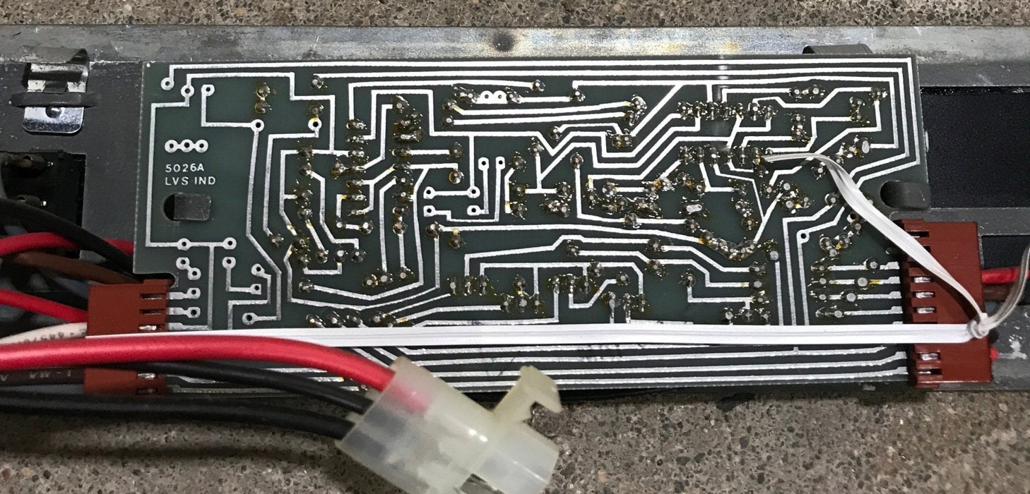 Used Range Hood Fan Front Panel with Circuit Board