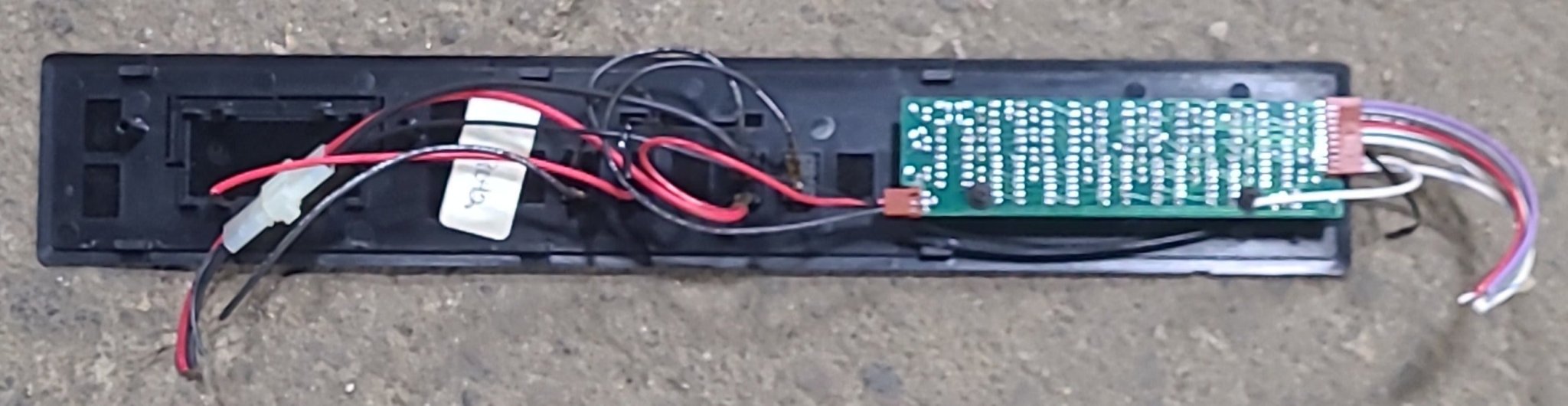 Used Range Hood Fan Front Panel with Circuit Board - Young Farts RV Parts