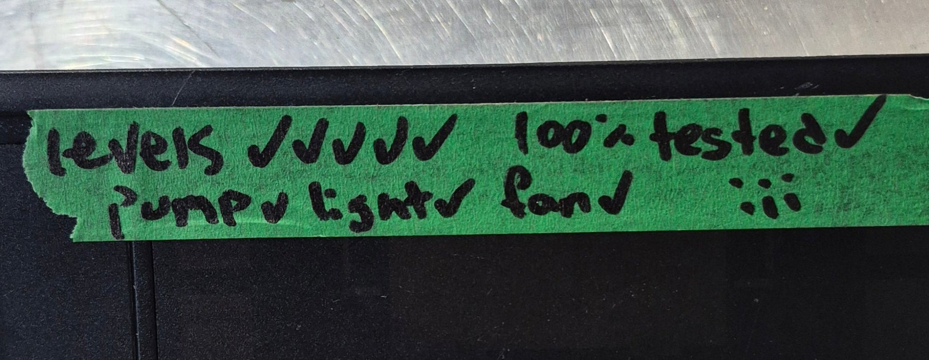 Used Range Hood Fan Front Panel with Circuit Board