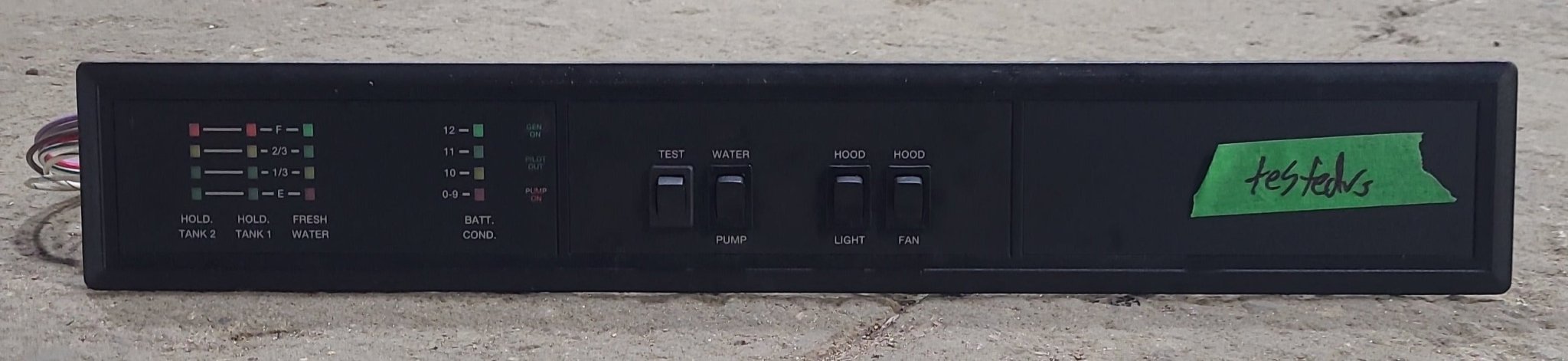 Used Range Hood Fan Front Panel with Circuit Board - Young Farts RV Parts