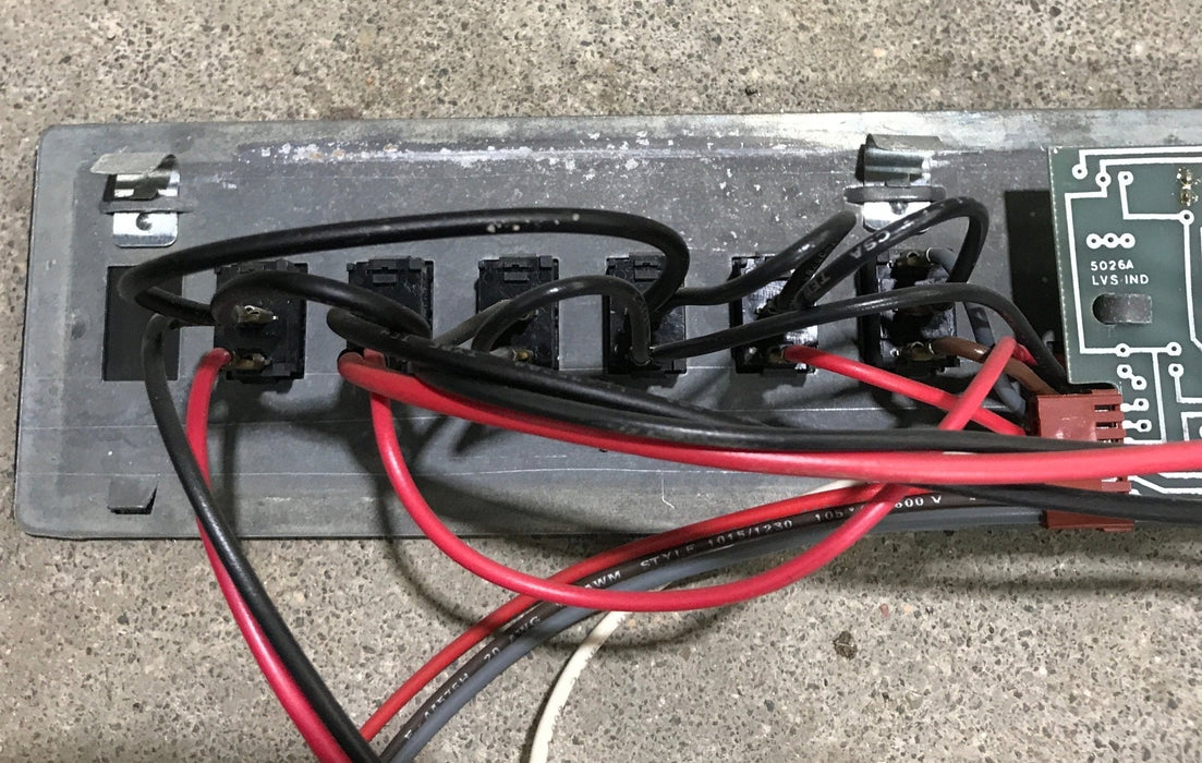 Used Range Hood Fan Front Panel with Circuit Board