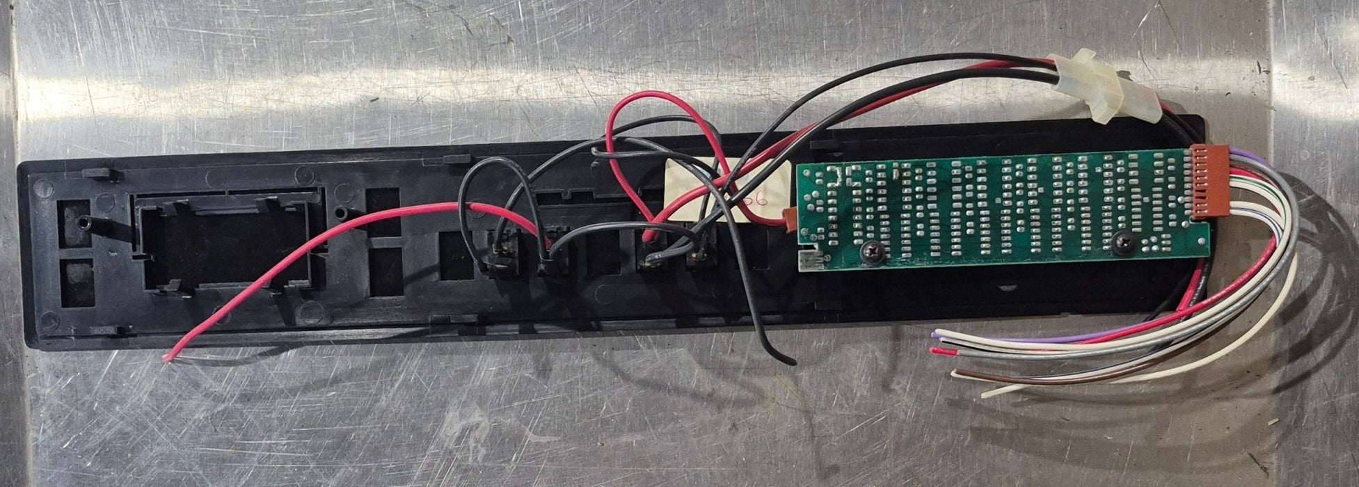 Used Range Hood Fan Front Panel with Circuit Board