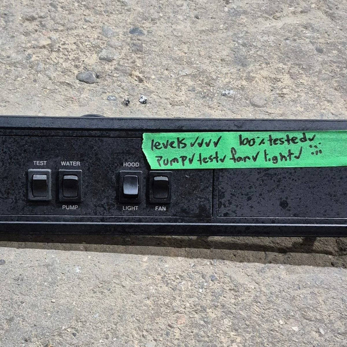 Used Range Hood Fan Front Panel with Circuit Board
