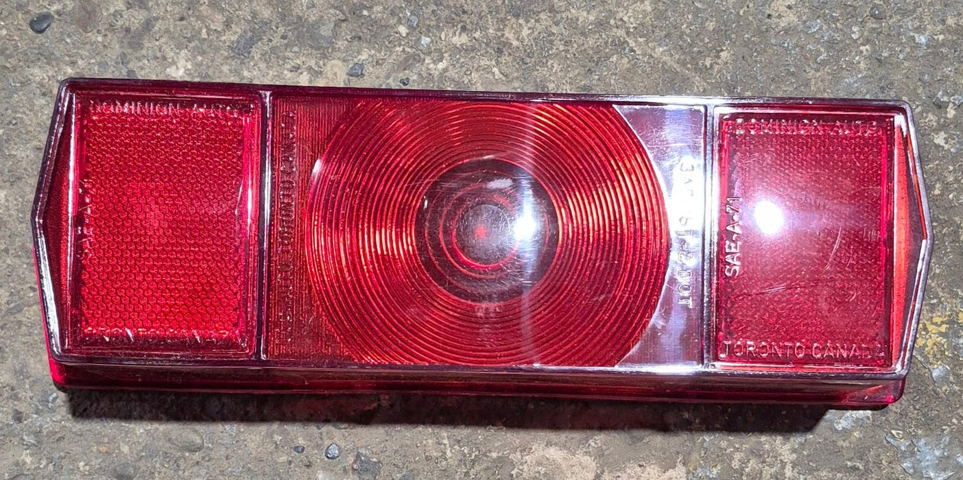 Used RARE Dominion Auto Tail Light Replacement Lens
