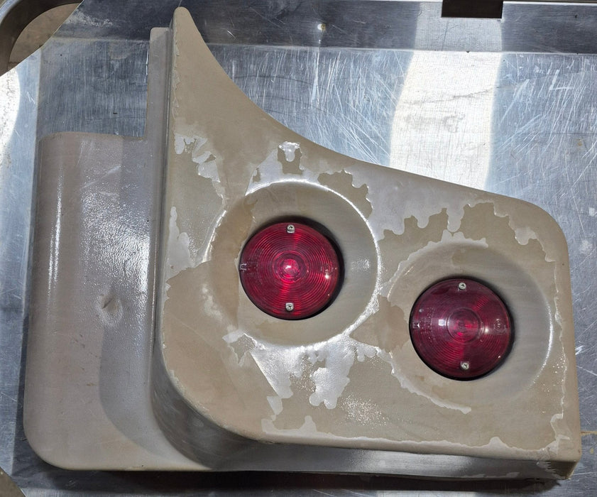 Used Rare RV Tail Light Assembly Driver Side