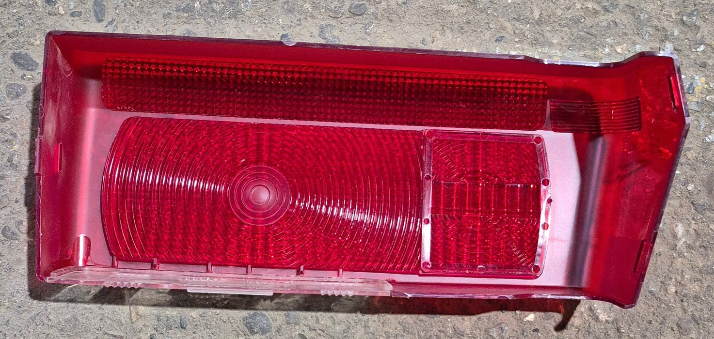 Used RARE Wesbar Wrap Around Tail Light Replacement Lens - Driver Side