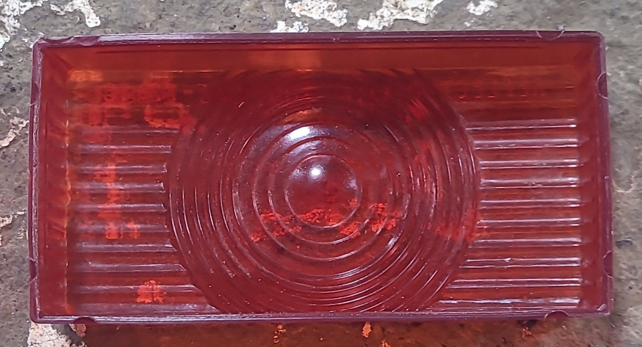 Used REFLECT-O-LITE 300 : SAE-P2-78 Replacement Lens for Marker Light - Red - Young Farts RV Parts