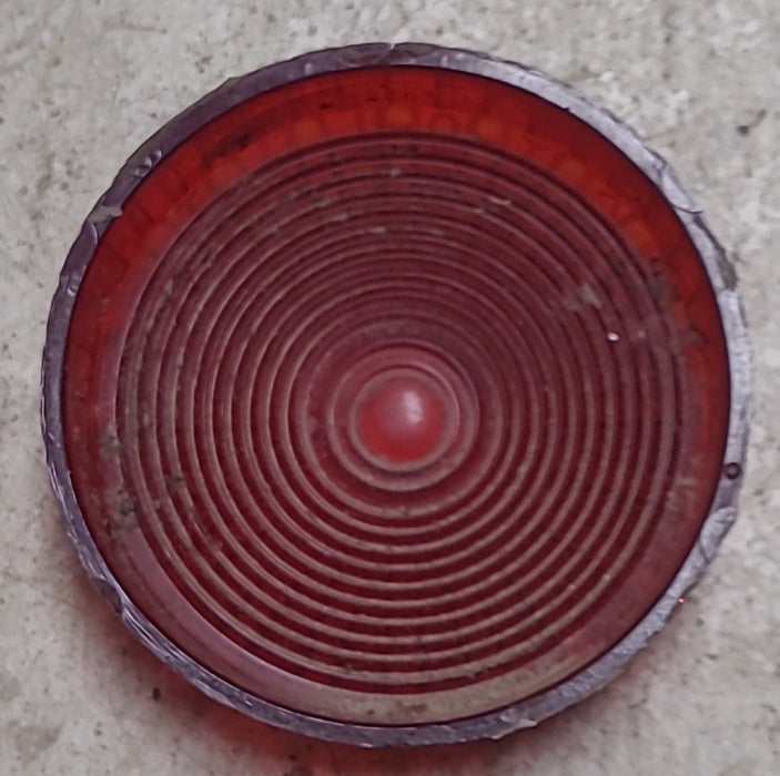 Used REFLECT-O-LITE 8 9-1 - SAE-P-P Replacement Lens for Marker Light -  Red