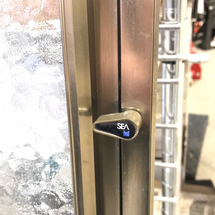 Used Replacement Shower Door with Hinged Frame