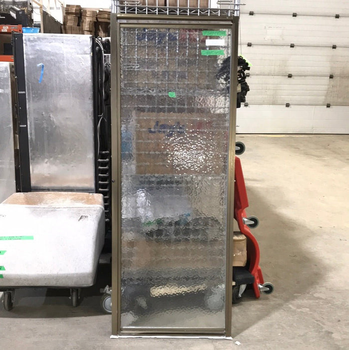 Used Replacement Shower Door with Hinged Frame