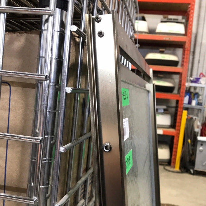 Used Replacement Shower Door with Hinged Frame
