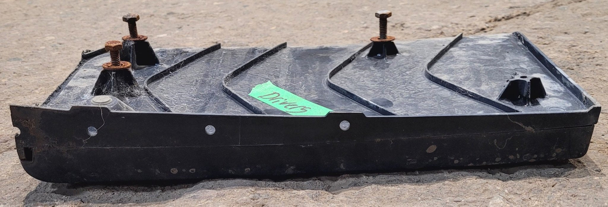 Used Retro Airstream Rear Deflector Assembly- Driver Side