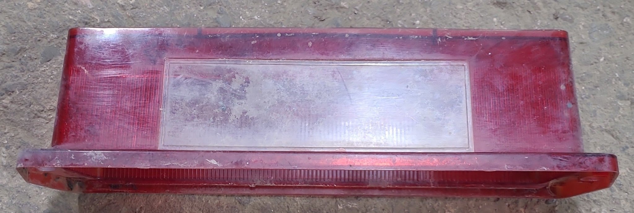 Used Retro BARGMAN No.95 SAE-STIALR-69 Replacement Lens for Tail Light - Red
