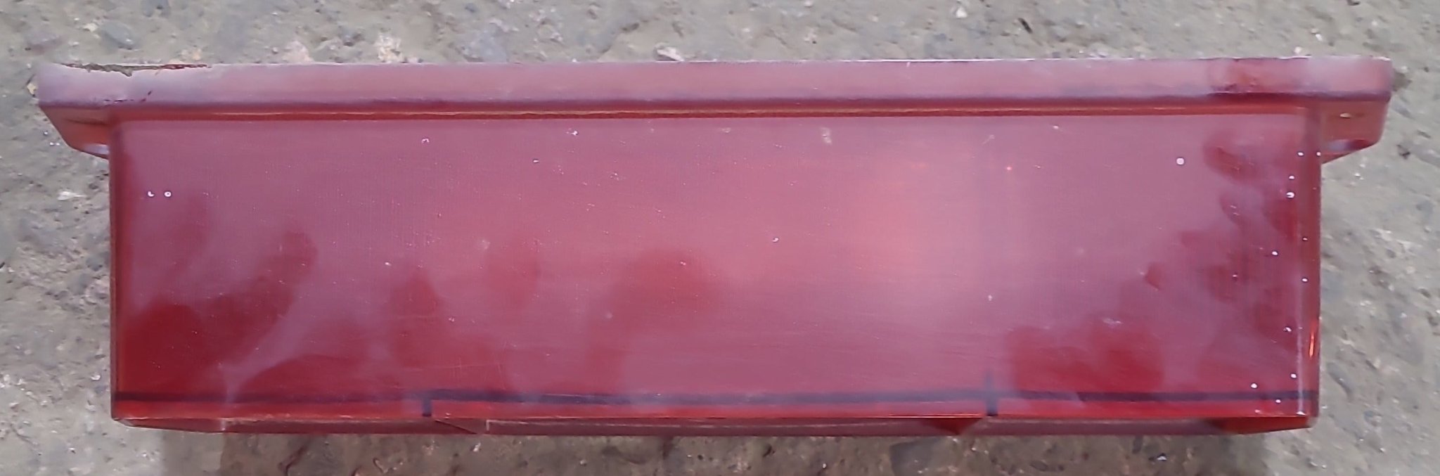 Used Retro BARGMAN No.95 SAE-STIALR-69 Replacement Lens for Tail Light - Red