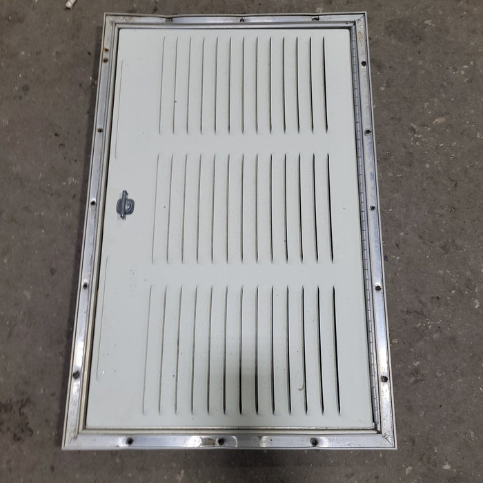 Used Retro NORCOLD 616010/ DOMETIC (P/N UNKNOWN for RM2214) - Off White Vent Door - Young Farts RV Parts