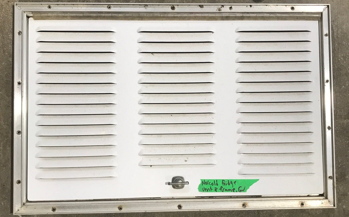 Used Retro Norcold 616010/ Dometic (P/N UNKNOWN for RM2214) - Off White Vent Door