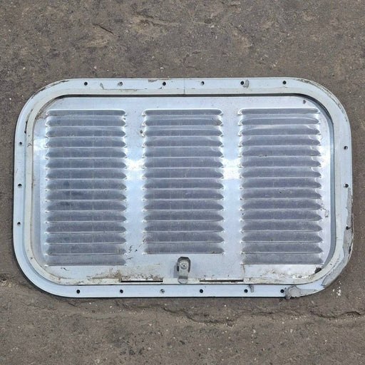 Used Retro Norcold/ Dometic Fridge Vent Door, Off White, Off White Trim - 616009 / 8032214R20 - Young Farts RV Parts
