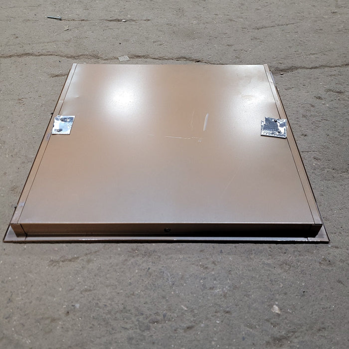 Used Retro RV Mirrored Fold-down Table Top 16 1/8" W X 16 1/4" H