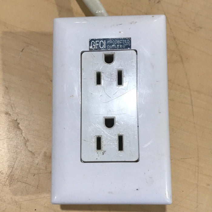 Used RV 125 Volt GFCI Wall Receptacle / Outlet