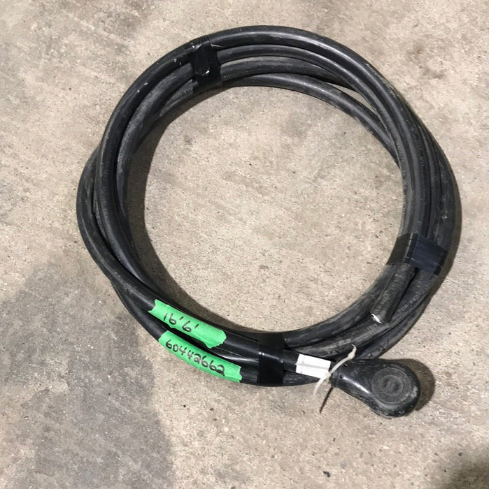 Used RV 16' 6" Electrical Cord With Only Male End 30 AMP