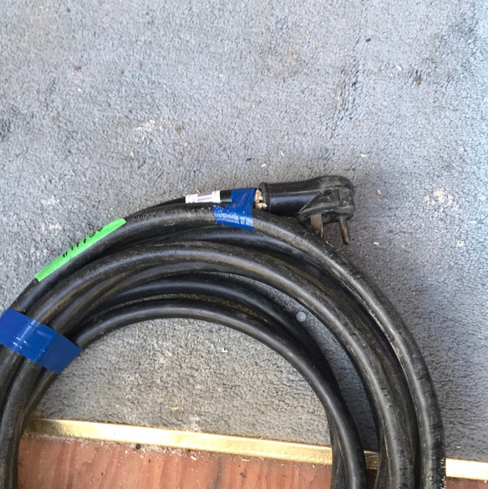 Used RV 28'4" Electrical Cord With Only Male End 30 AMP