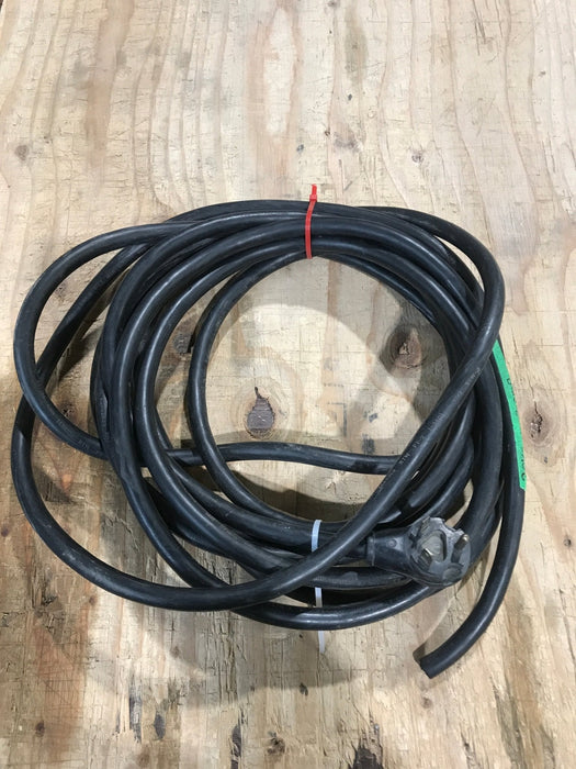 Used RV 30'6" Electrical Cord With Only Male End 30 AMP