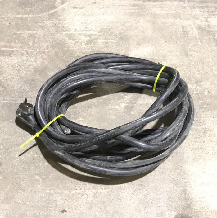 Used RV 31' 9" Electrical Cord With Only Male End 30 AMP