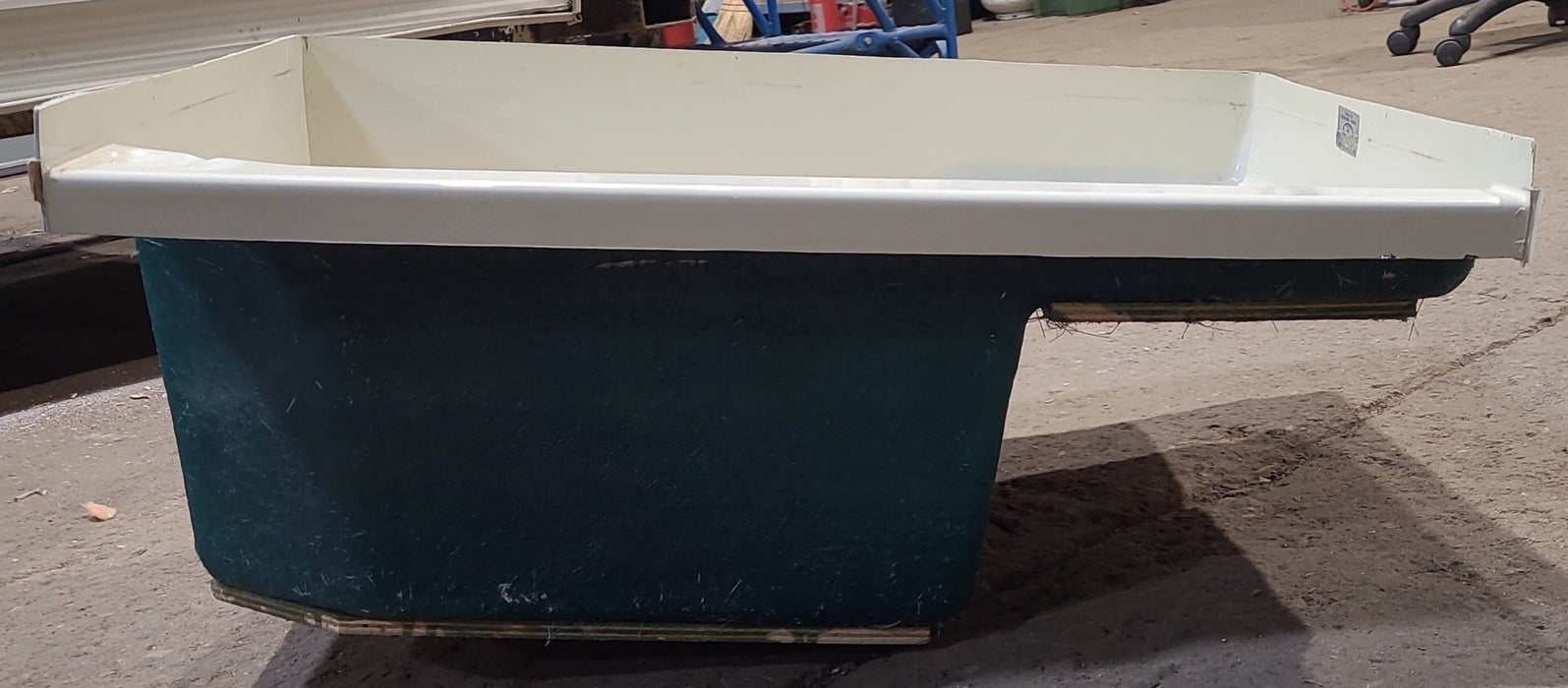 Used RV Step Bath Tub 32 3/4” x 24” - Left Hand Drain