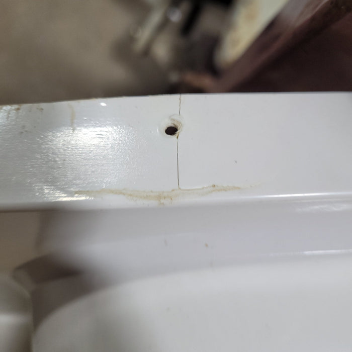 Used RV Step Bath Tub 35 7/8” x 23 1/2” - Left Hand Drain