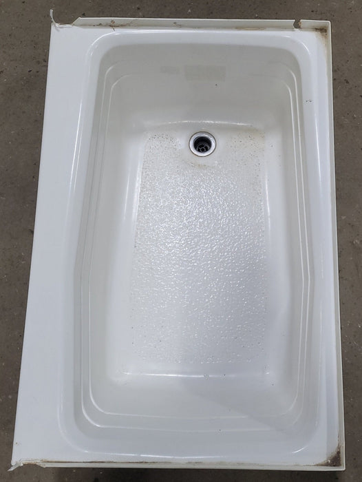 Used RV Bath Tub 36” x 24” - Left Hand Drain
