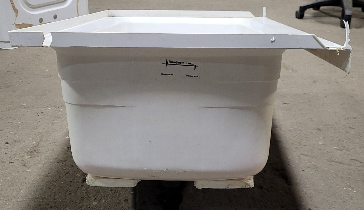 Used RV Bath Tub 36” x 24” - Left Hand Drain