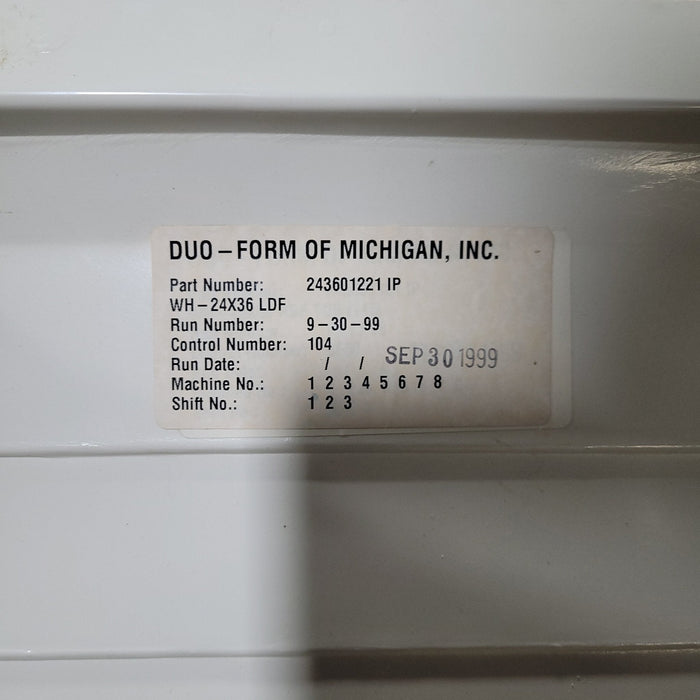 Used RV Bath Tub 36” x 24” - Left Hand Drain