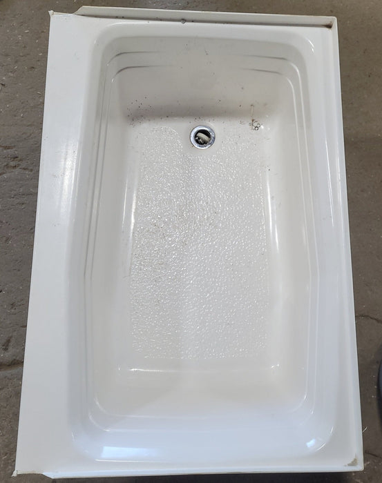 Used RV Bath Tub 36” x 24” - Left Hand Drain