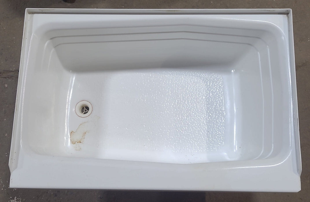 Used RV Bath Tub 36” x 24” - Left Hand Drain