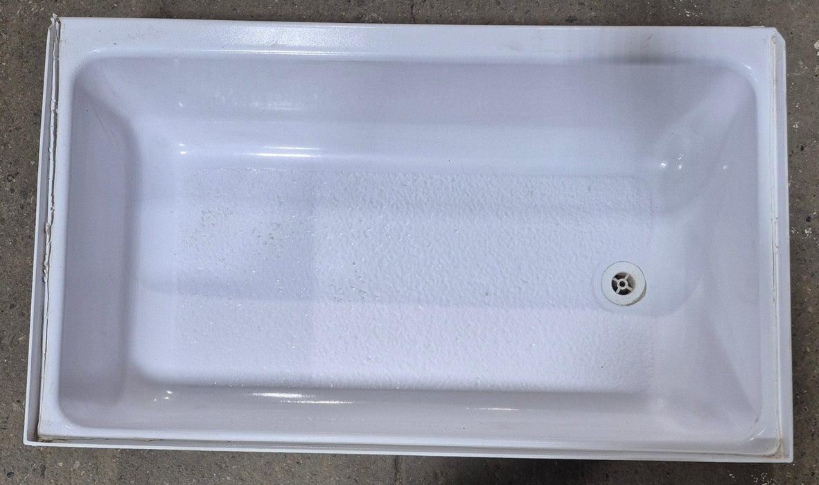 Used RV Bath Tub, Left Hand Drain - 40” x 24”