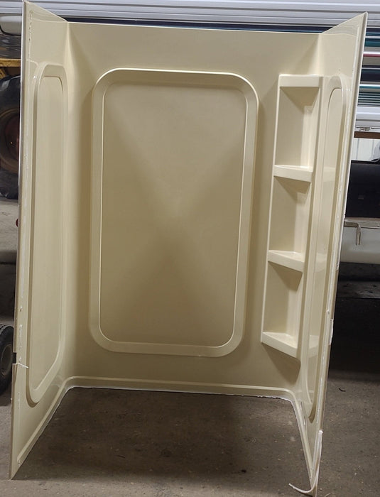 Used RV Bath Tub Surround 55 7/8" H x 35 3/4" x 23 1/2"