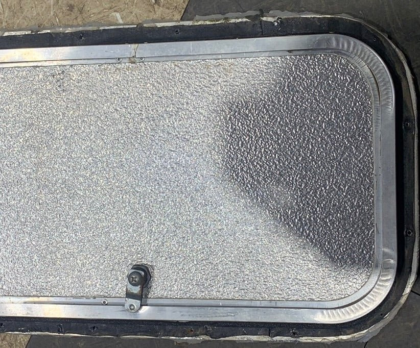 Used RV Cargo Doors  19 3/4" x 10 7/8" x 1/4"