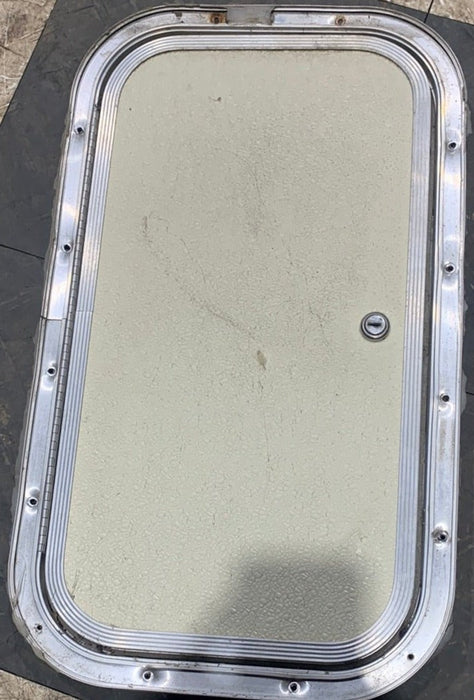 Used RV Cargo Doors  19 3/4" x 10 7/8" x 1/4"