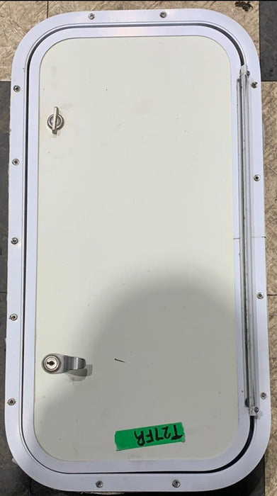 Used RV Cargo Doors  23 3/4" x 11 3/4" x 1 3/4"