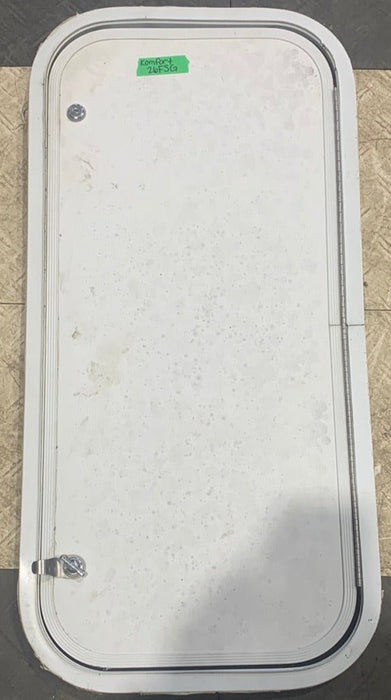 Used RV Cargo Doors 30" x 13 5/8" x 1/2"D - Young Farts RV Parts