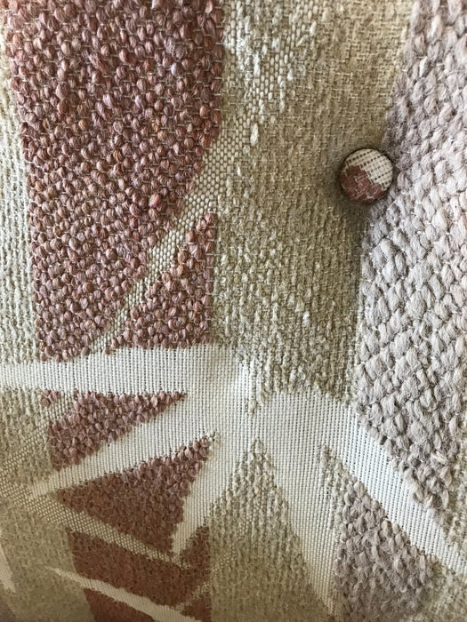 Used RV Chair - Light Tan with design