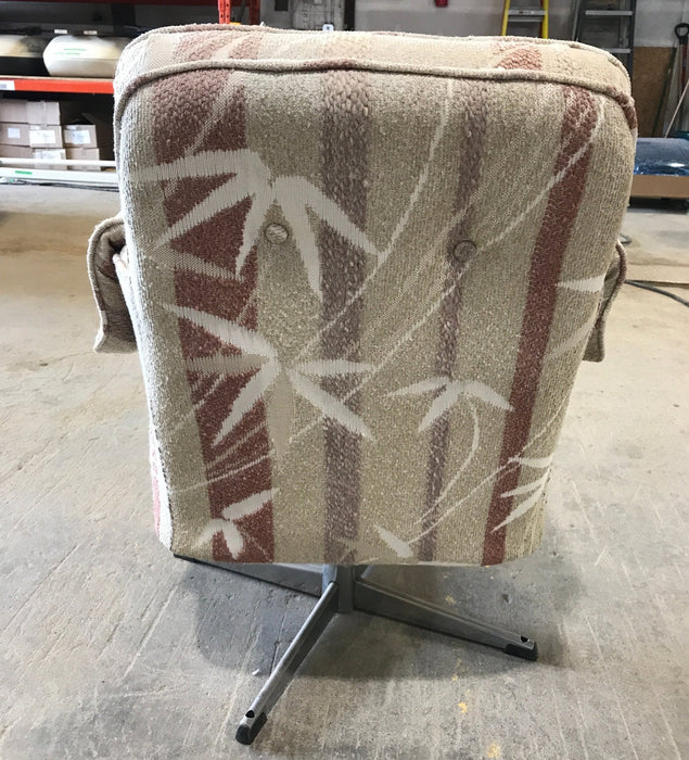 Used RV Chair - Light Tan with design