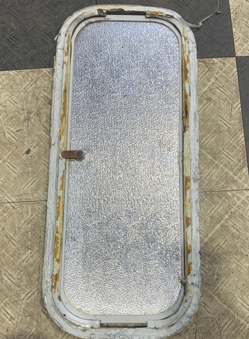 Used RV Cornered Cargo Doors  27" x 10 5/8" x 5/8"D