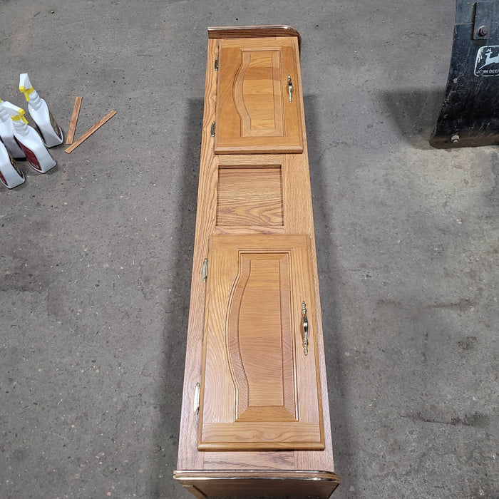Used RV Cupboard- 2 Door 12 1/4" H X 55 3/4" W X 12 1/2" D