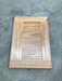 Used RV Cupboard/ Cabinet Door 16" H X 10 3/4" W X 3/4" D - Young Farts RV Parts