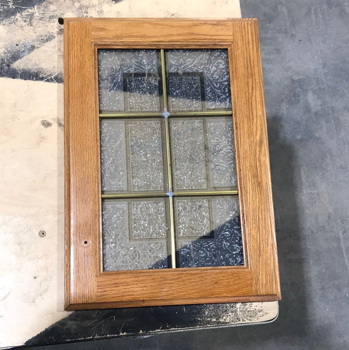 Used RV Cupboard/ Cabinet Door 19 1/2" H X 13 1/2" W X 3/4" D