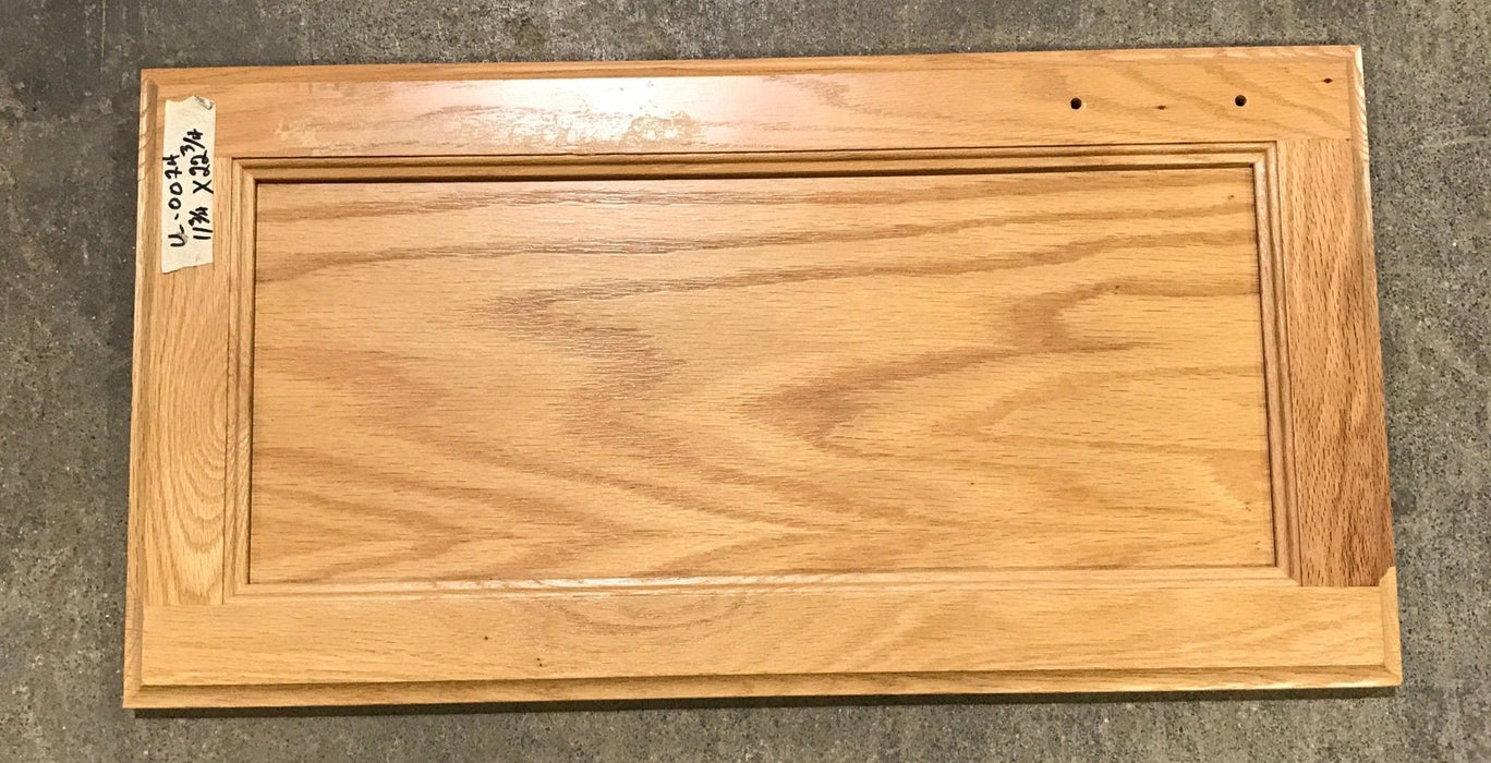 Used RV Cupboard/ Cabinet Door 22 3/4" H X 11 3/4" W X 3/4" D