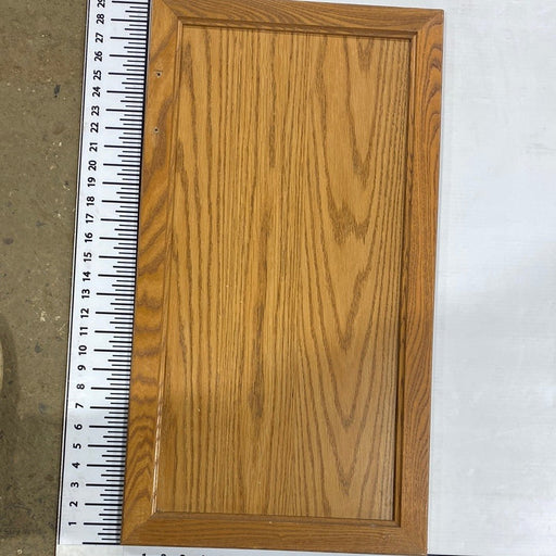 Used RV Cupboard/ Cabinet Door 29" H X 15 1/2" W X 3/4" D - Young Farts RV Parts